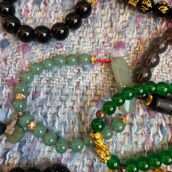 Colorful Beaded Bracelets Set - Picture 8 of 8